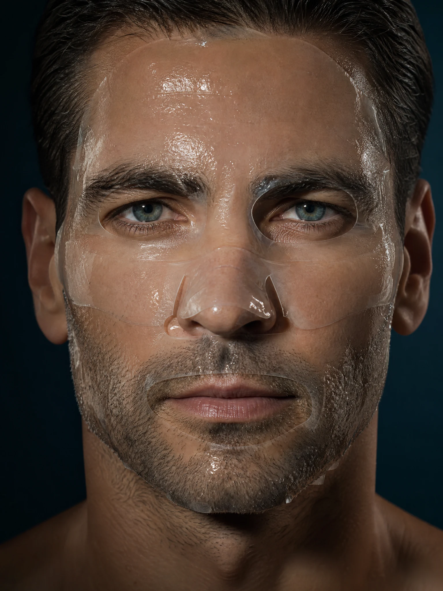 Мужская маска для лица JAQ SKIN гидрогелевая для увлажнения